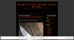 Desktop Screenshot of makestuffwithyourhands.com